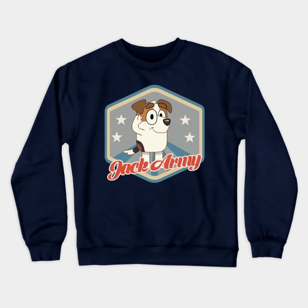 Jack Russell Crewneck Sweatshirt by 96rainb0ws